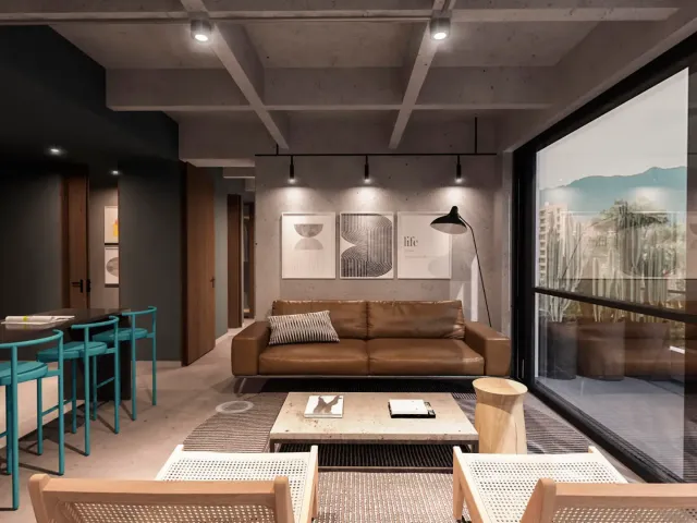 Discover MOOD in Las Palmas: Two-Bedroom Apartment with Panoramic Views in Medellín