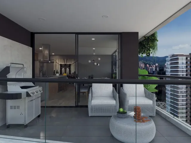 Apartamento en Medellín en Altos del Poblado