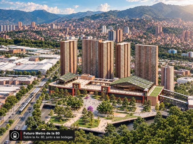 Rights Assignment Apartment for Sale in Medellin | District Florida II High-Floor Investment Opportunity
