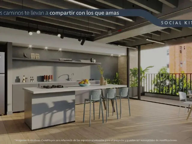 Apartamento en Envigado en Zuñiga