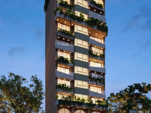 12-level hotel project with 360° views of Medellín. Suites from 274 to 618 sq ft, designed to maximize your 8% annual return on investment. Strategic location in Laureles. #RealEstateInvestment #LussoMedellin