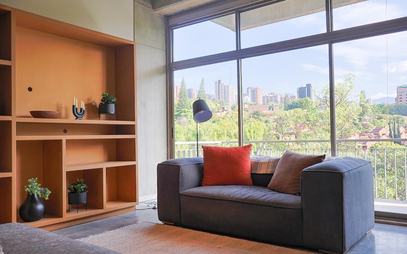 Semi-furnished Apartment Located in El Poblado Provenza