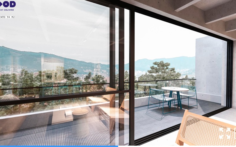 Discover MOOD in Las Palmas: Two-Bedroom Apartment with Panoramic Views in Medellín
