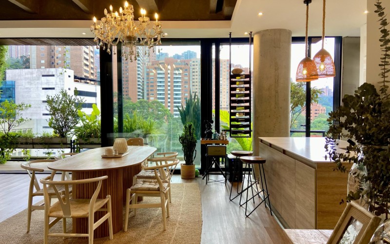 Exclusive Luxury Apartment in Medellín | 242m² | Balcony and Private Elevator