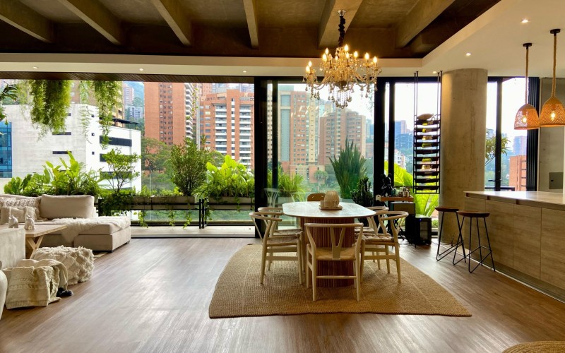 Exclusive Luxury Apartment in Medellín | 242m² | Balcony and Private Elevator