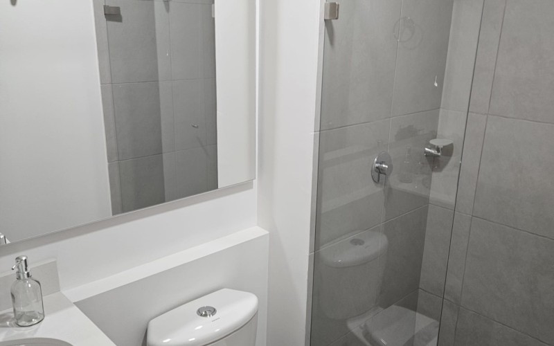 The living in a modern apartment with a great location