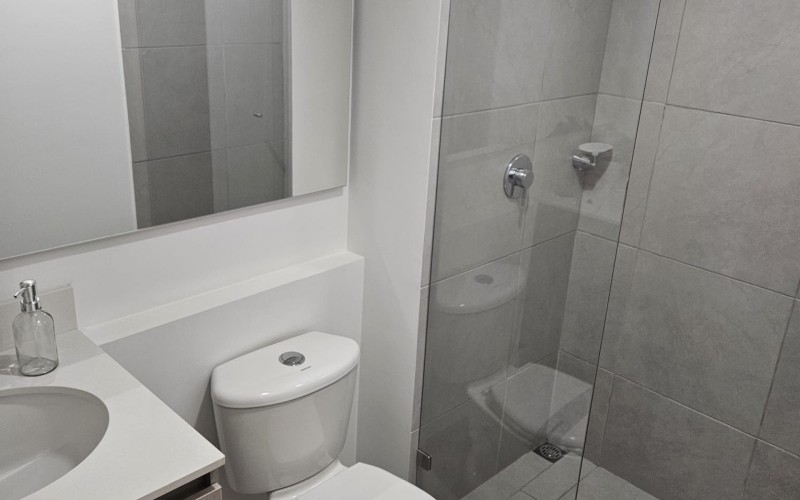 The living in a modern apartment with a great location