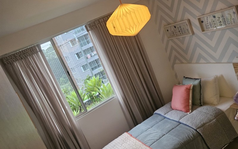The living in a modern apartment with a great location