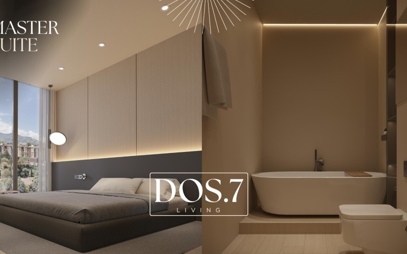 DOS-7 Living, Proyecto de Rentas Cortas de LUJO, Altos de Envigado