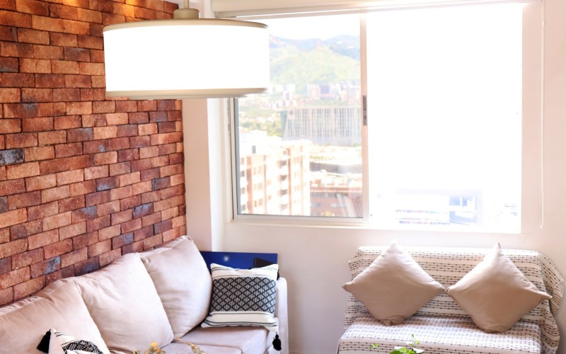 Apartamento en Las Palmas, amoblado, con vista a la ciudad y una iluminación natural
