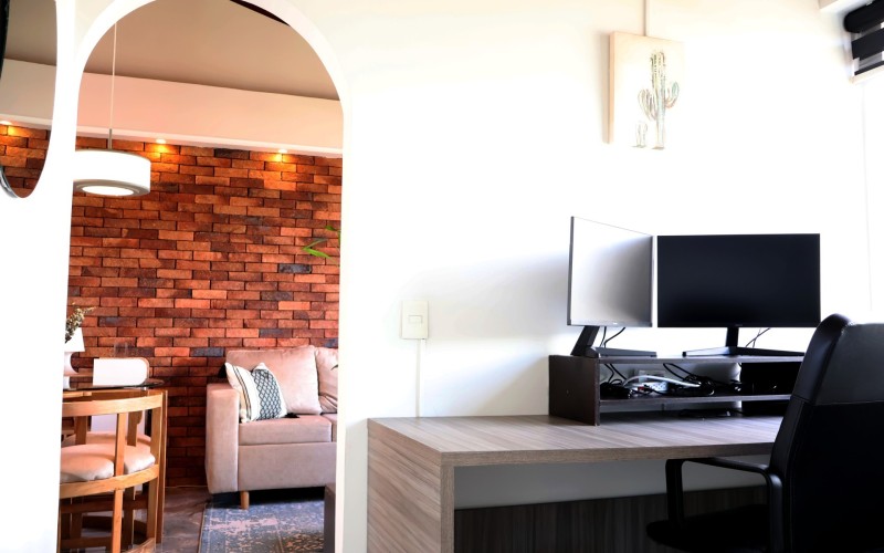 Apartamento en Las Palmas, amoblado, con vista a la ciudad y una iluminación natural