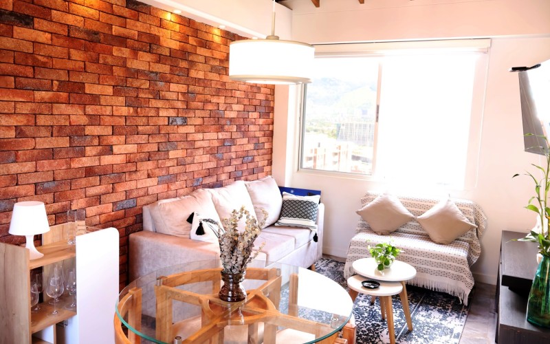 Apartamento en Las Palmas, amoblado, con vista a la ciudad y una iluminación natural