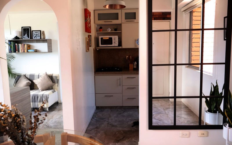 Apartamento en Las Palmas, amoblado, con vista a la ciudad y una iluminación natural