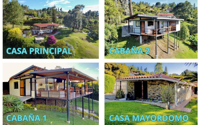 4 Casas Campestres  en 1 Guarne