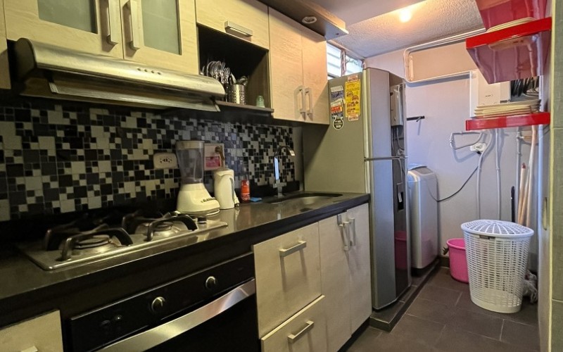 Apartamento amoblado en Boston con sauna y turco – 2 hab. / 7º piso