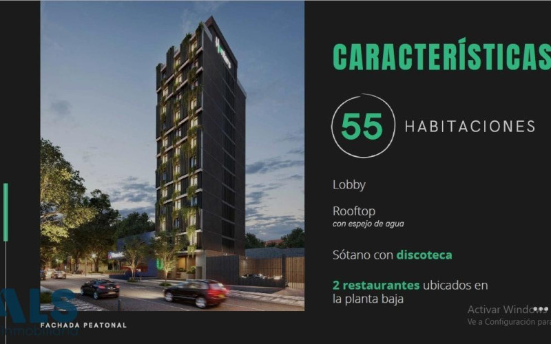 Hotel/Apart Hotel en Medellín en Provenza