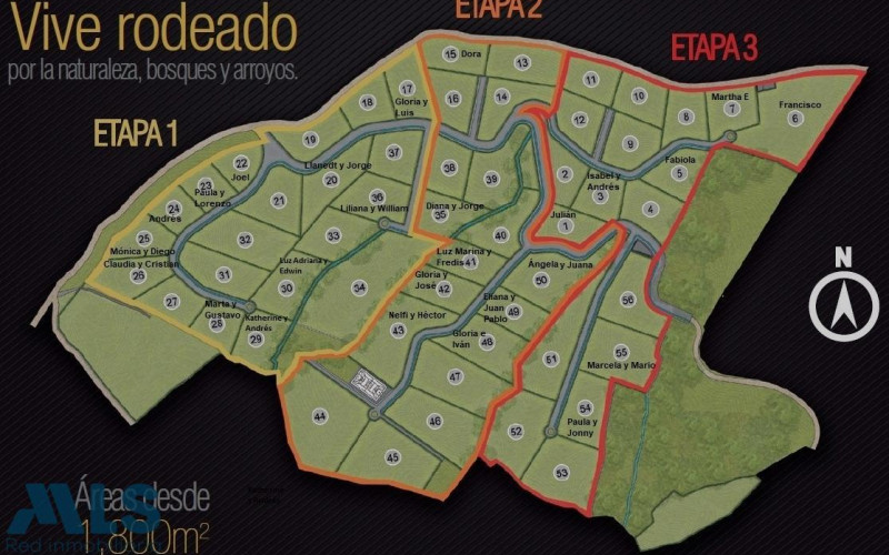 Lote Residencial en Guarne en V. El Sango