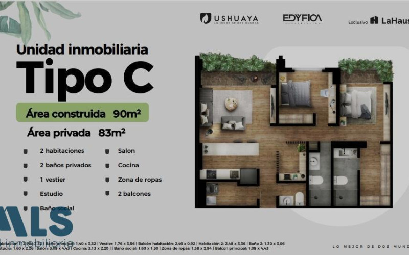 Apartamento en Envigado en Alto de las Palmas