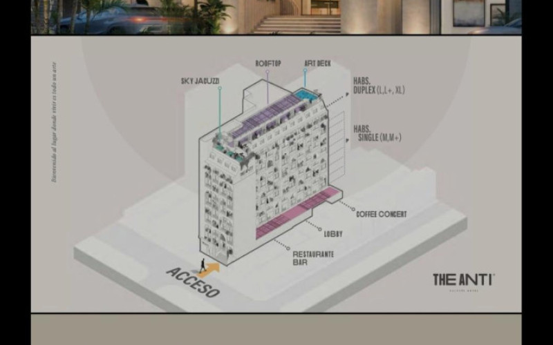 Hotel/Apart Hotel en Medellín en El Poblado