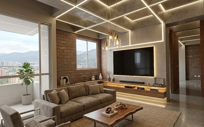 DESIGN THE FINISHES OF YOUR DREAMS! EXCLUSIVITY AND CUSTOM DESIGN: BRAND NEW APARTMENT IN THE LOMA DE SAN JOSÉ AREA OF SABANETA. (FIRST IMAGES CREATED BY AI)