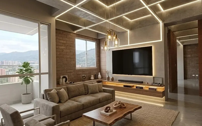 Design the finishes of your dreams! Exclusivity and custom design: brand new apartment in the loma de san josé area of sabaneta. (first images created by ai)