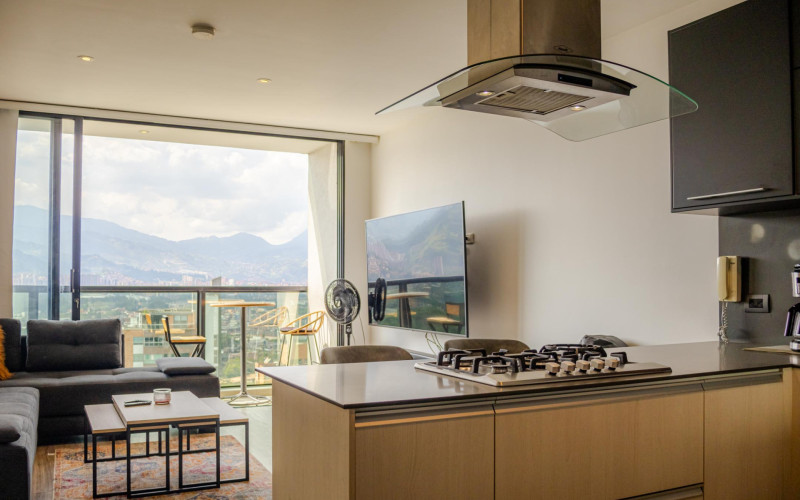 Furnished Apartment for Rent in El Poblado Medellín | Monthly Rental, Fast WiFi, Workspace & Amenities