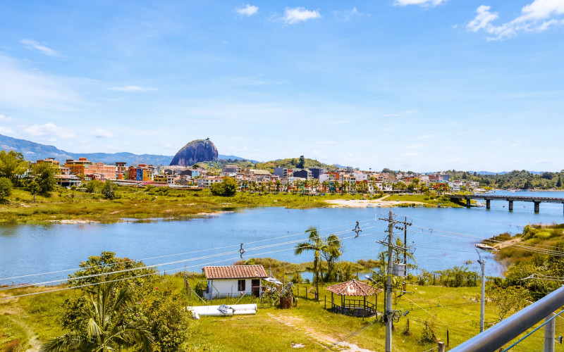 Apartament in Guatapé with the Rock view