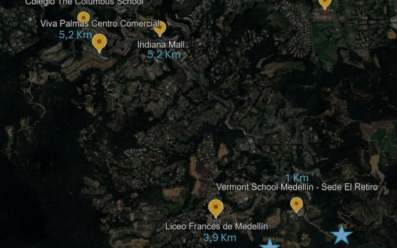 Lote Residencial en El Retiro en Alto del escobero (El Retiro)