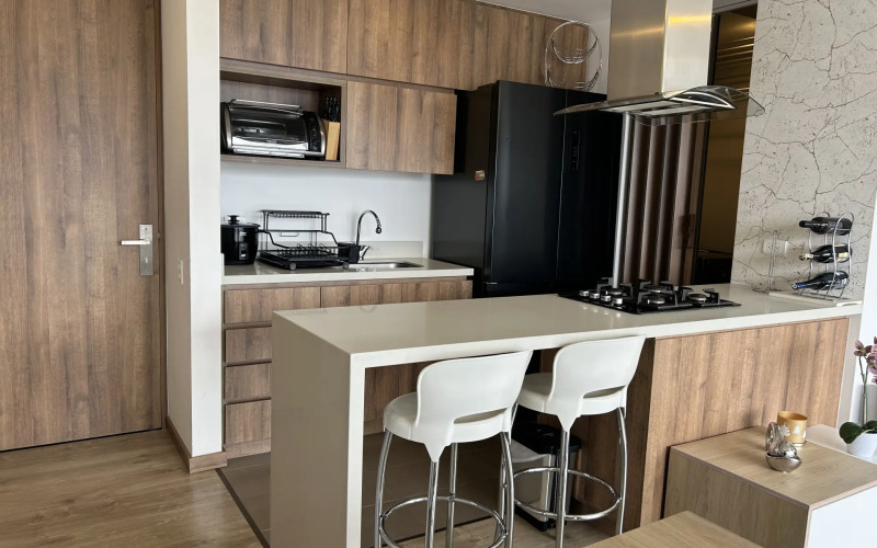 Modern Apartment for Sale in Envigado, El Trianón | Unobstructed City View