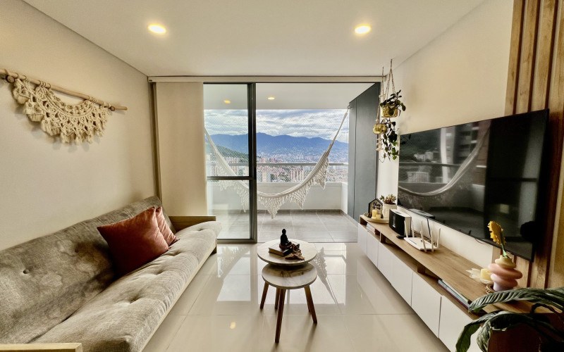 Panoramic view apartment for sale in Envigado