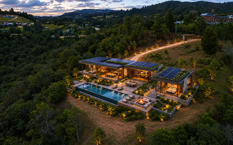 Private Forest Sanctuary in Escobero