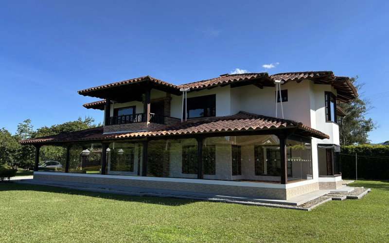 Luxury Country House for Sale in Llanogrande, Rionegro | Gated Style Security & Minutes from JMC Airport