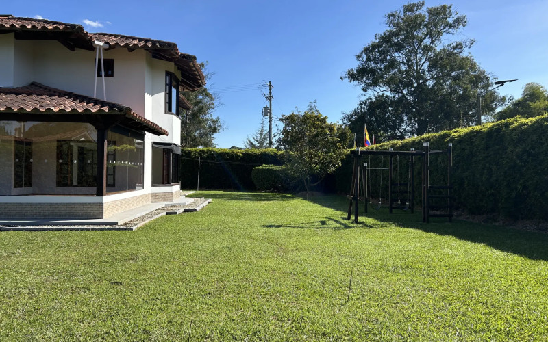 Luxury Country House for Sale in Llanogrande, Rionegro | Gated Style Security & Minutes from JMC Airport