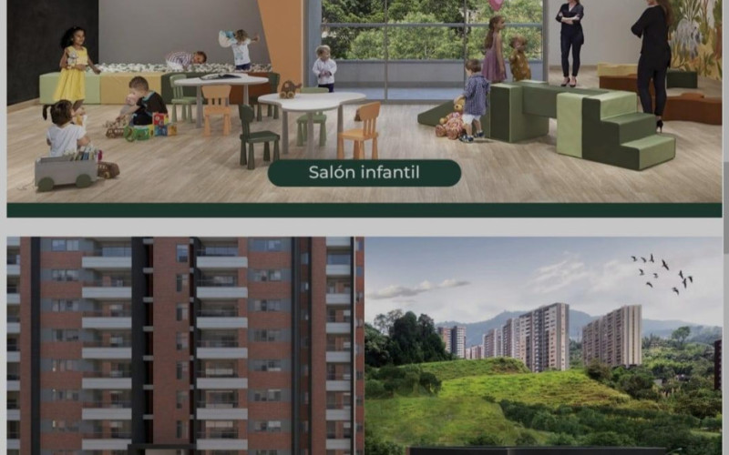 Apartamento en Envigado en El Chinguí