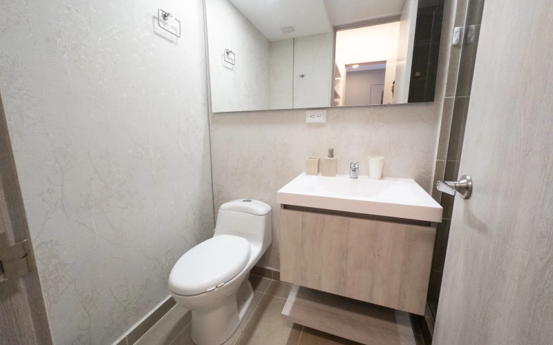 Furnished Apartment for Rent Medellin Ciudad del Rio | Ferrara del Rio 20th Floor