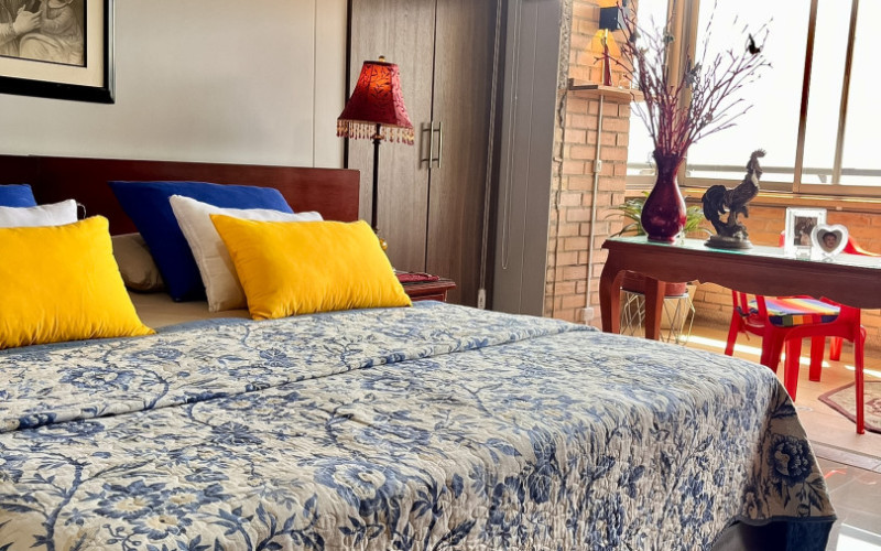 Modern Apartment for Sale in Sabaneta, Aves María | Medellin City View & Island Kitchen