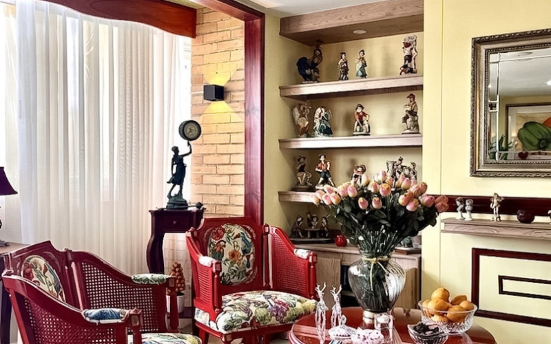 Modern Apartment for Sale in Sabaneta, Aves María | Medellin City View & Island Kitchen