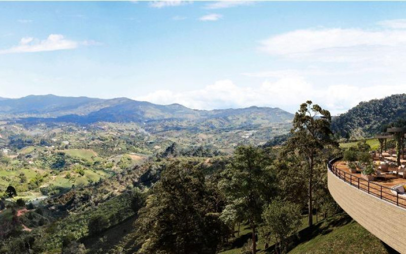 Luxury Lodge for Sale in Montecielo El Peñol | Piedra del Peñol View & Airbnb Allowed