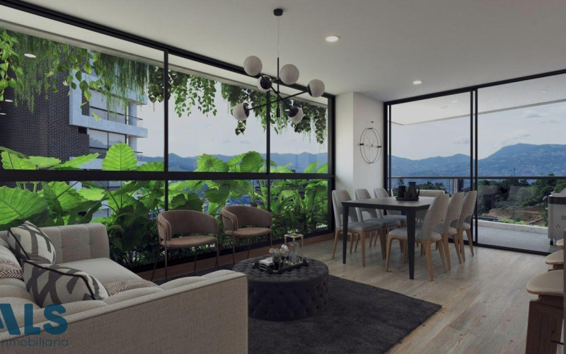 Apartamento en Medellín en Altos del Poblado