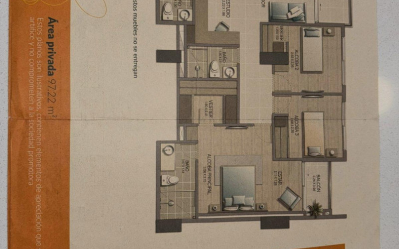 Apartamento en Medellín en Ciudad del Rio