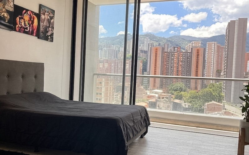 Modern Studio Apartment for Sale in Sabaneta | Las Vegas Ave Area - 10th Floor Mountain View