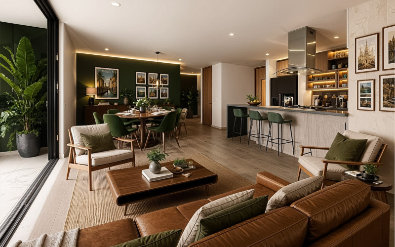 Brand New Luxury Apartment for Sale | Las Palmas, Medellin | 2 Bed, East View