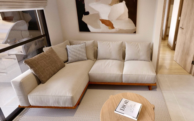 Apartamento en Venta en Ciudad del Río Medellín | Samán 56m² Esquinero