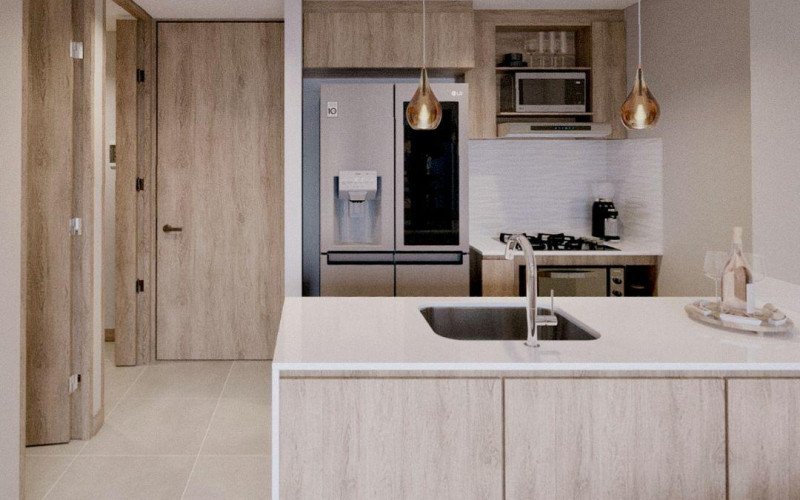 Apartamento en Venta en Ciudad del Río Medellín | Samán 56m² Esquinero