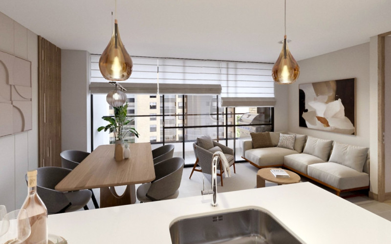 Apartamento en Venta en Ciudad del Río Medellín | Samán 56m² Esquinero