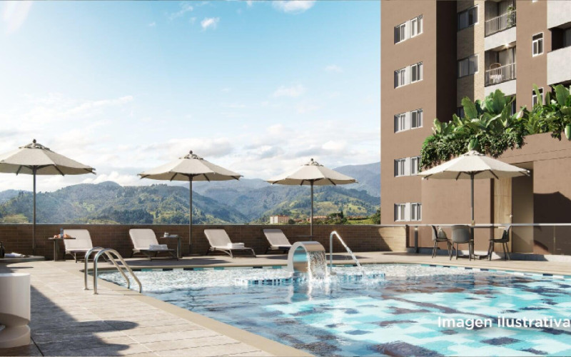 Apartamento ideal para familias en Ditaires, la zona con mejor valorización de Itaguí