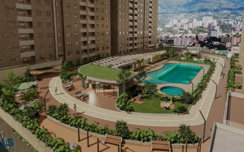 Apartamento en Envigado en Ciudad Peldar