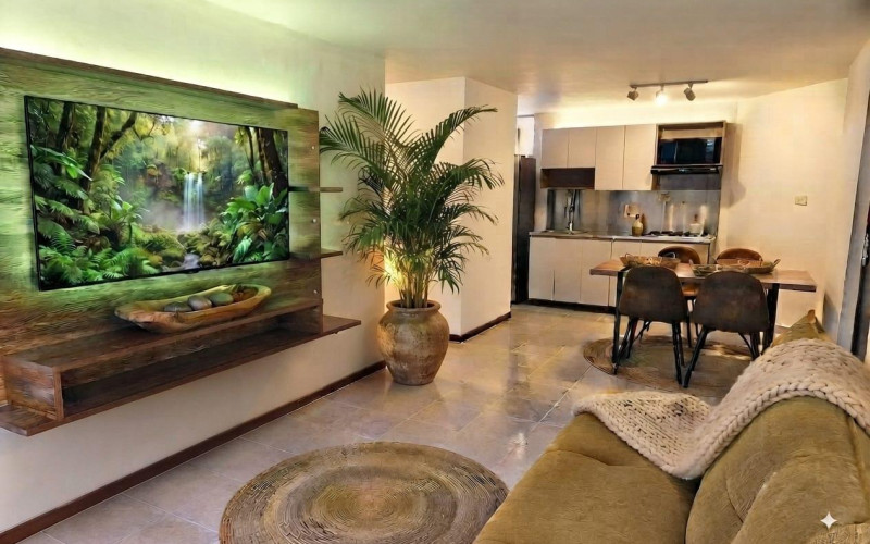 ¡Apartamento amoblado en Laureles con balcón y vista panorámica!  ARRIENDO $4.500.000 – ADMINISTRACIÓN INCLUIDA