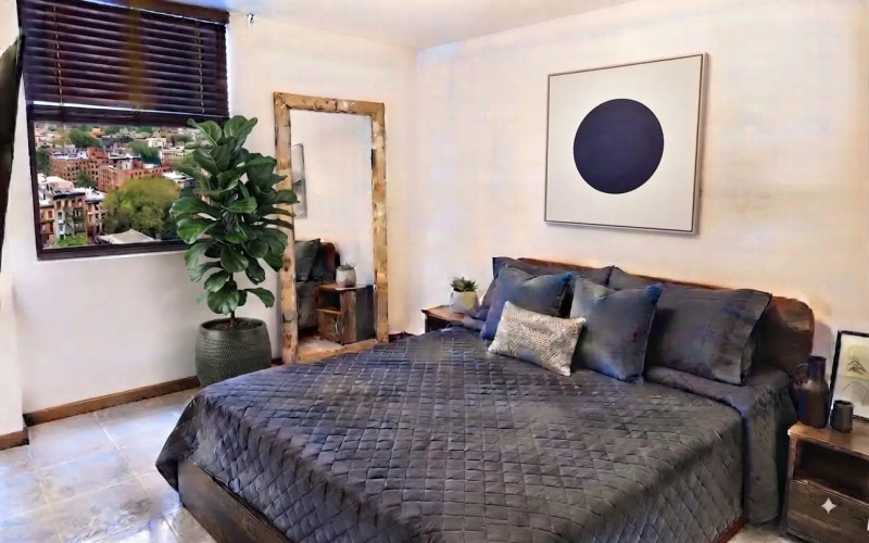 ¡Apartamento amoblado en Laureles con balcón y vista panorámica!  ARRIENDO $4.500.000 – ADMINISTRACIÓN INCLUIDA