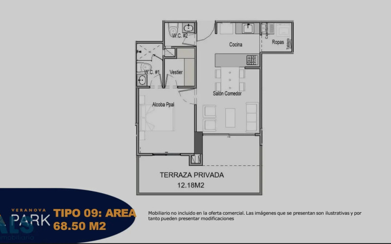 Apartamento en Medellín en Campo Amor